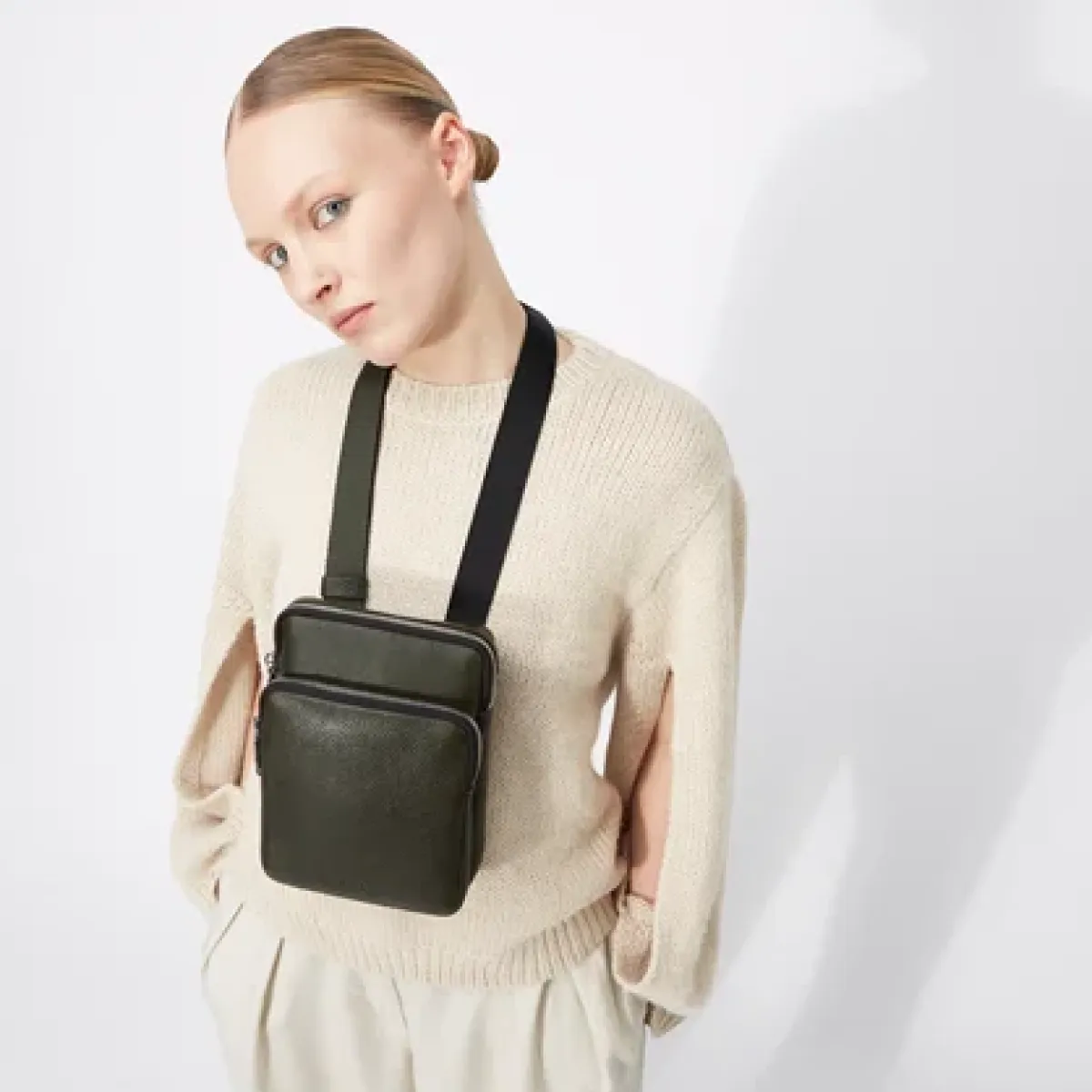 ECCO Flat Pouch Grøn Clearance